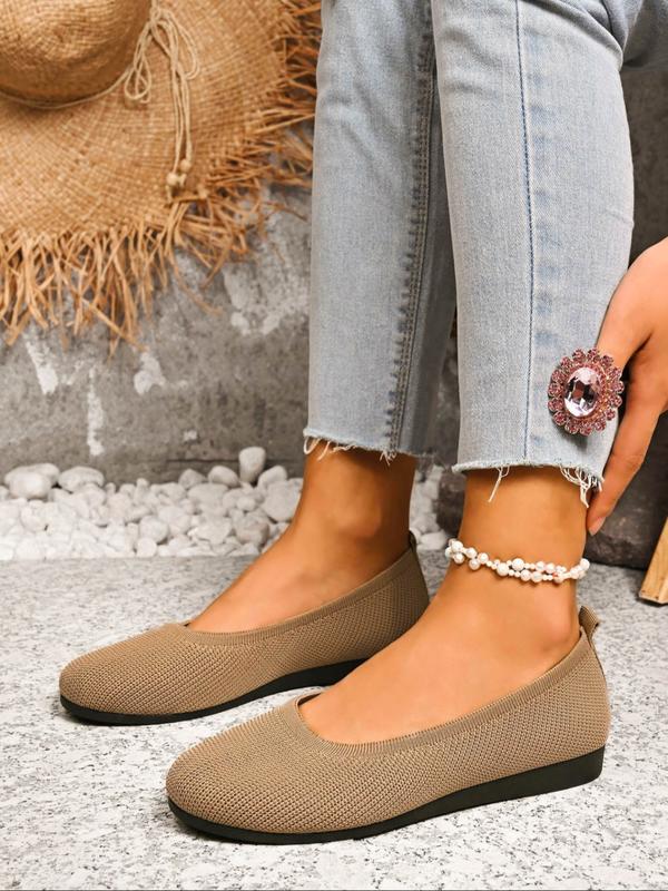 Air-Cushioned Breathable Flats