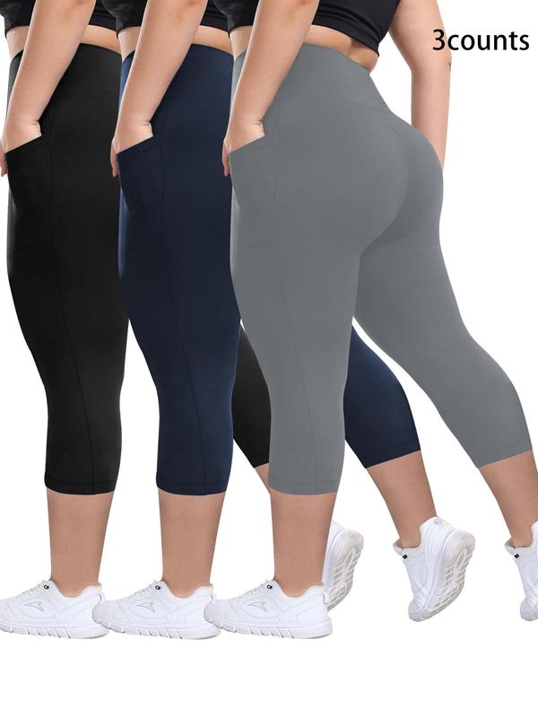 Breathable 3-Pack Capris