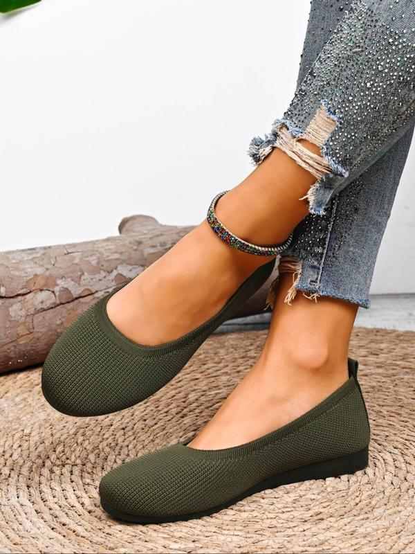 Air-Cushioned Breathable Flats