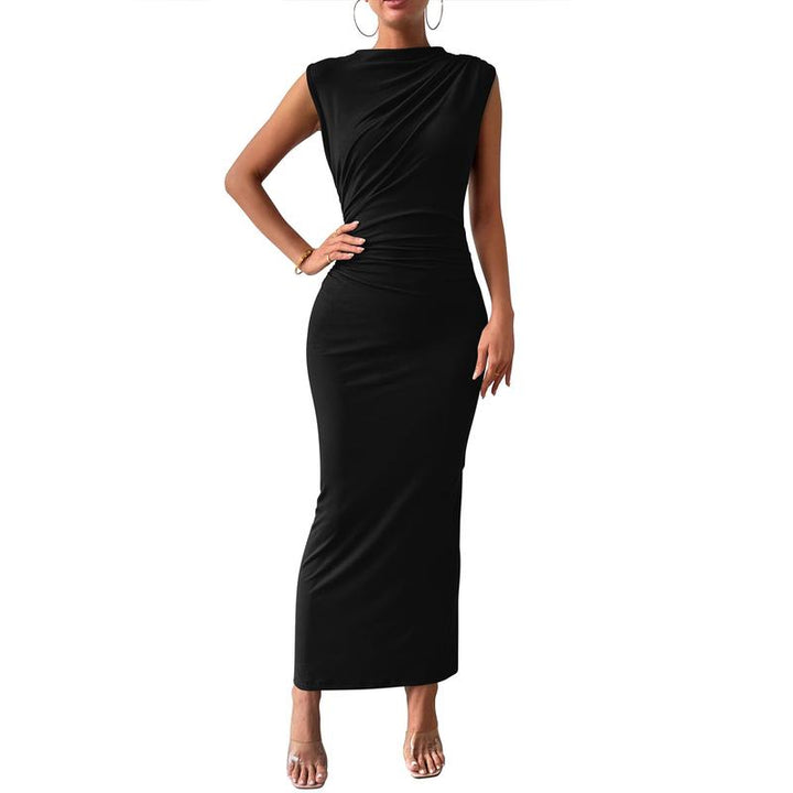 Bodycon Dress with Back Slit
