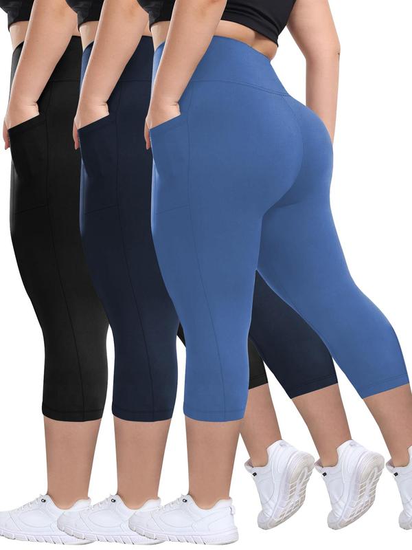 Breathable 3-Pack Capris