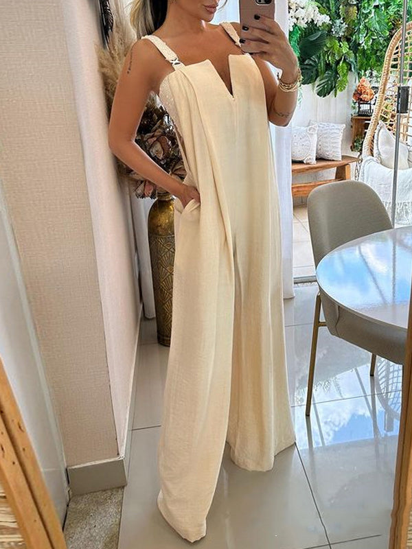 Split-side Jumpsuit