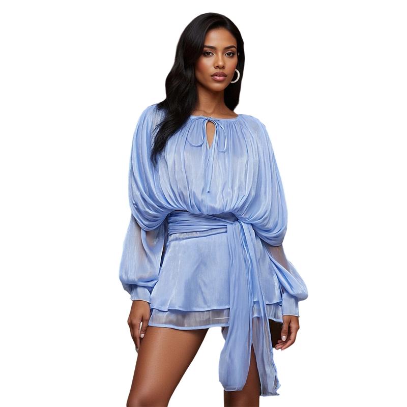 Ruffle Skirt Two-Piece Dresses