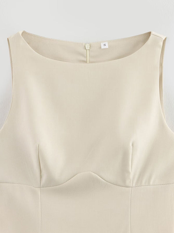 A-Line Loose Mini Dresses