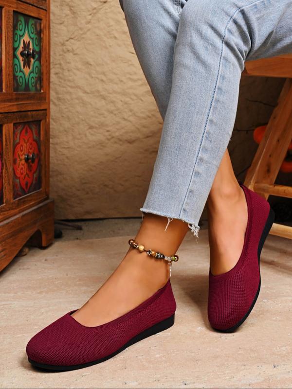 Air-Cushioned Breathable Flats