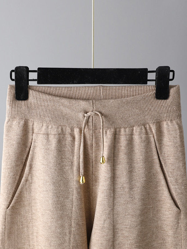 Cardigan Top & Harem Pants- Set