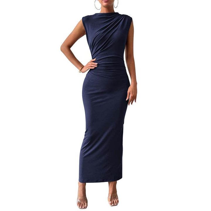 Bodycon Dress with Back Slit