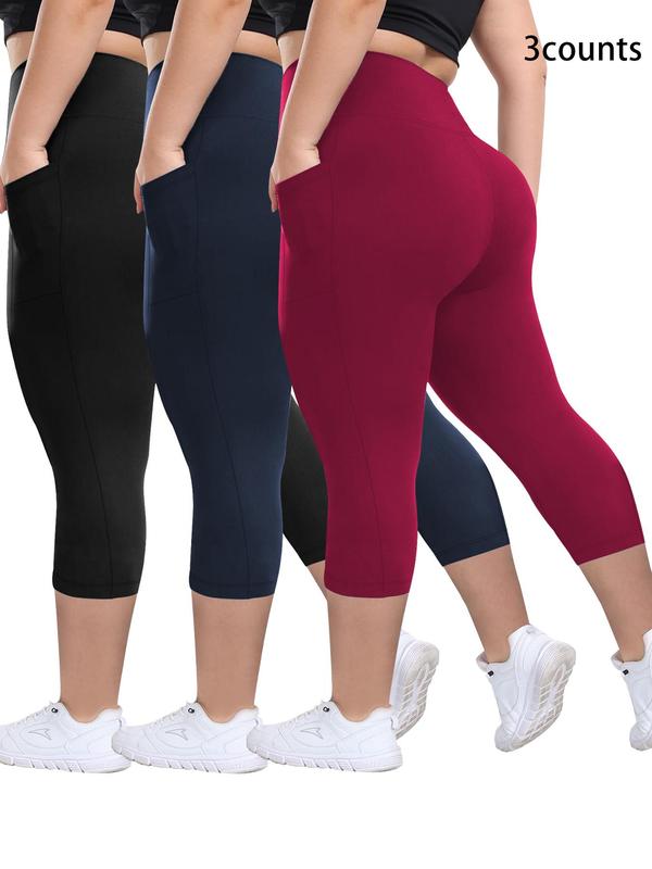 Breathable 3-Pack Capris