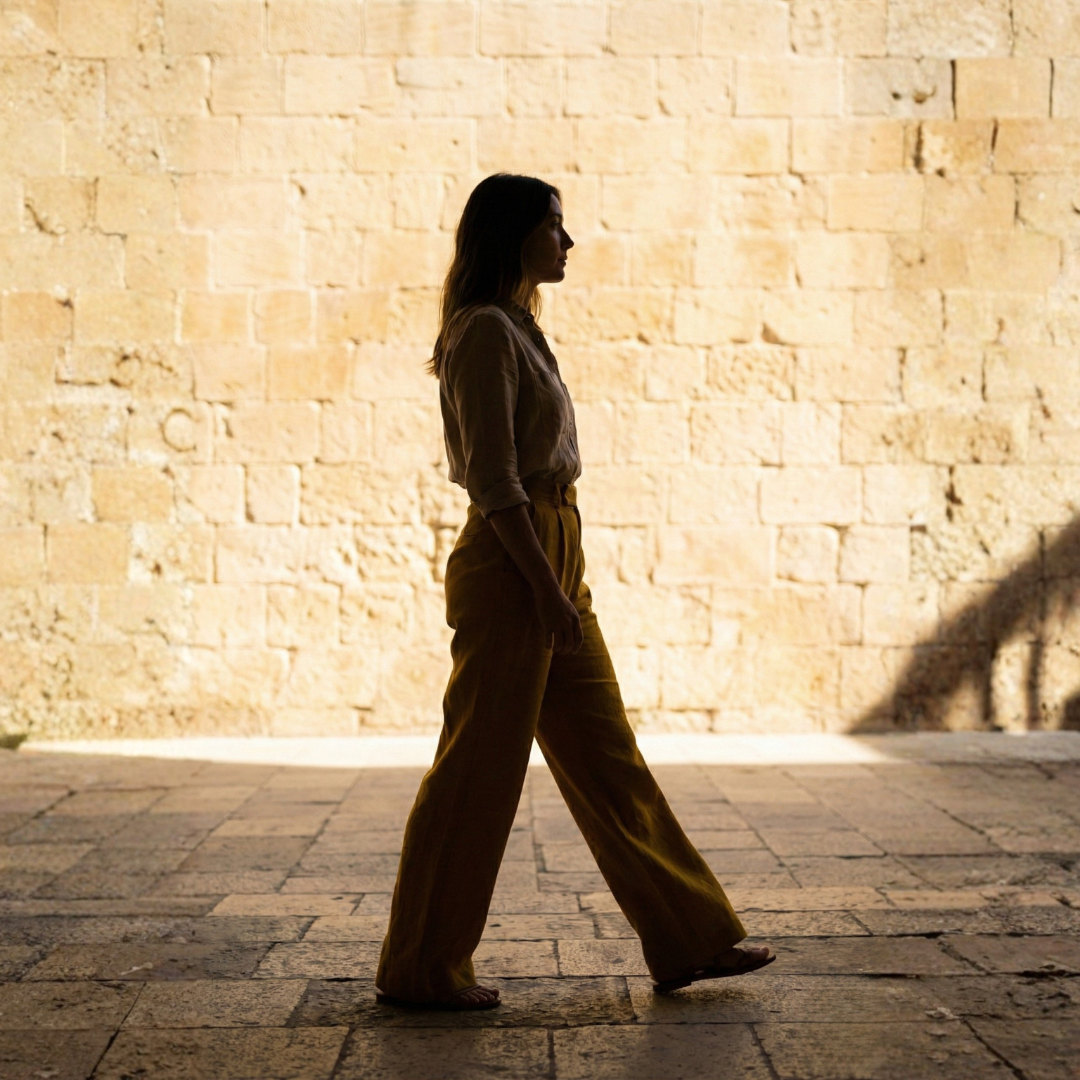 High Waist Wide Leg Trousers