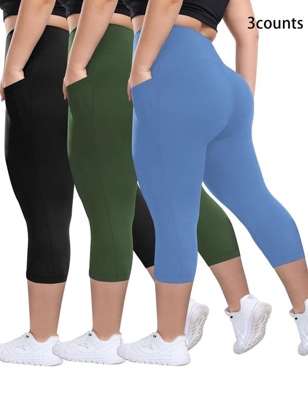 Breathable 3-Pack Capris
