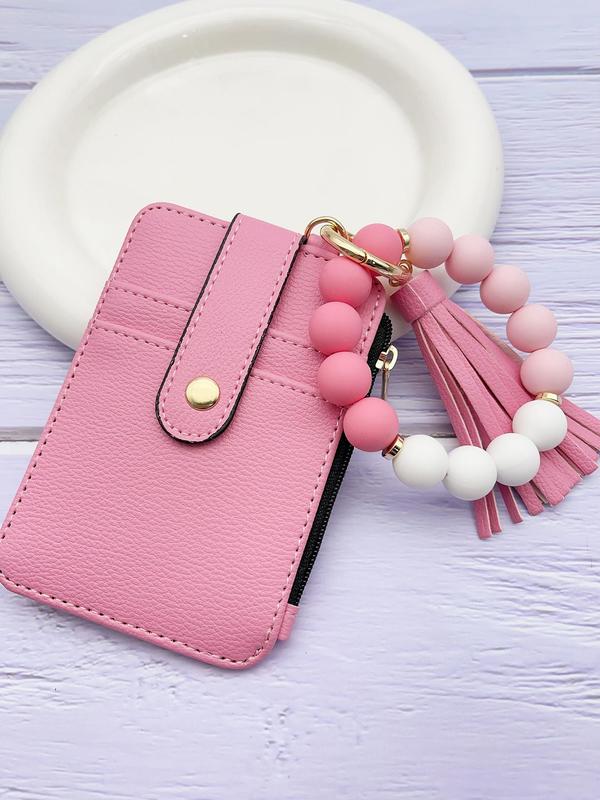 Trendy  Keychain with Beads