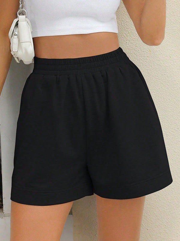 High Waisted Jogger Shorts