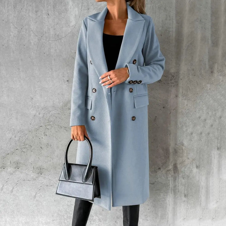 Urban Elegance Wool Trench