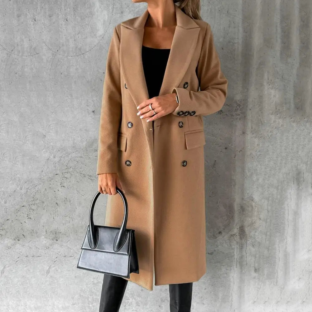 Urban Elegance Wool Trench