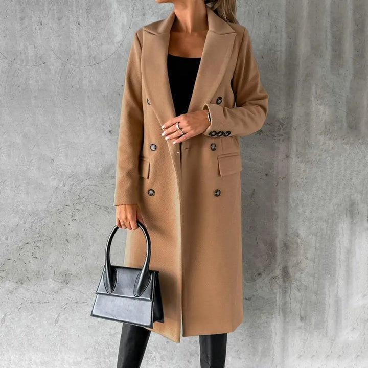 Urban Elegance Wool Trench