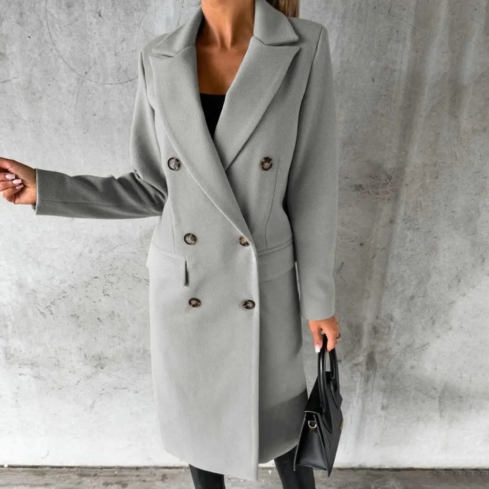 Urban Elegance Wool Trench