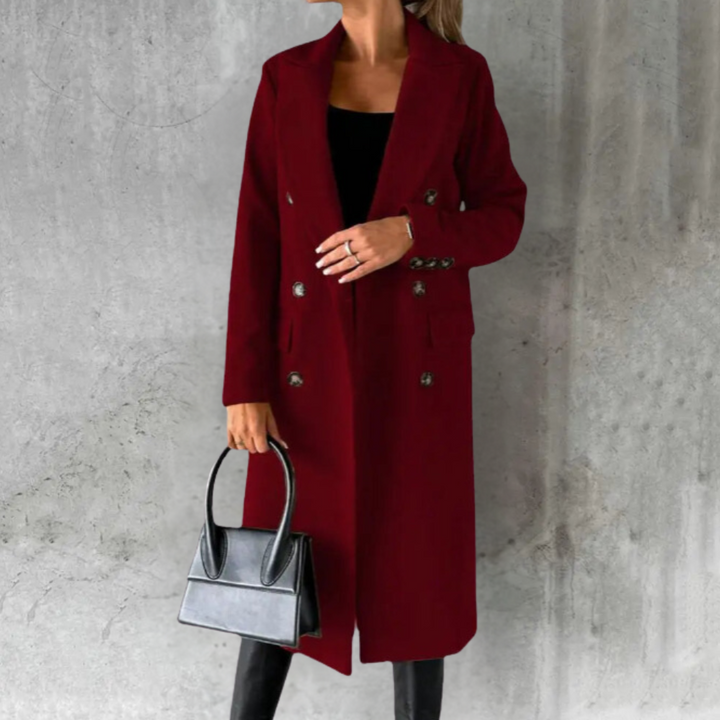 Urban Elegance Wool Trench