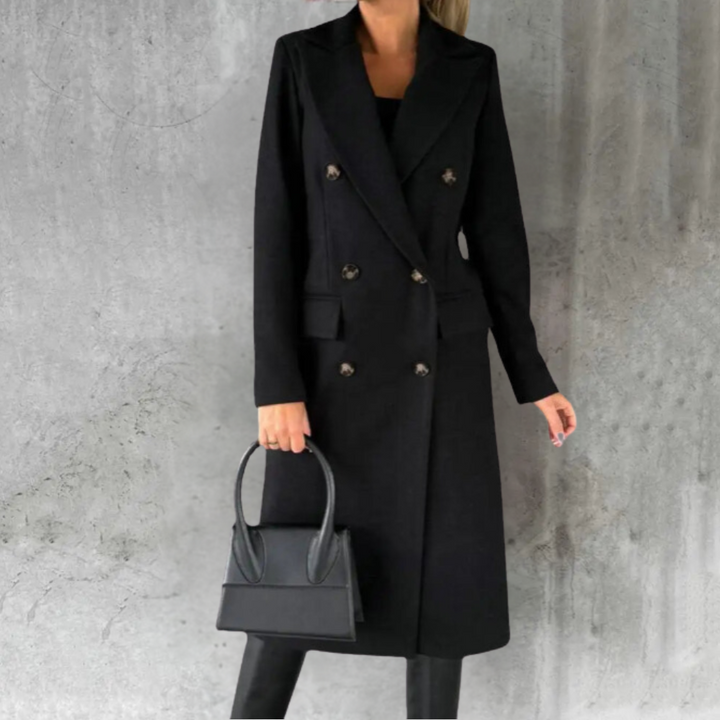 Urban Elegance Wool Trench