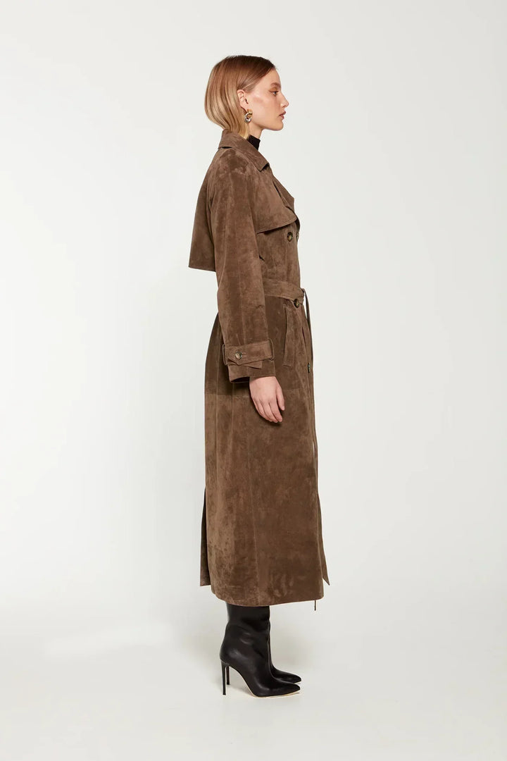Classic Belted Trench Coat
