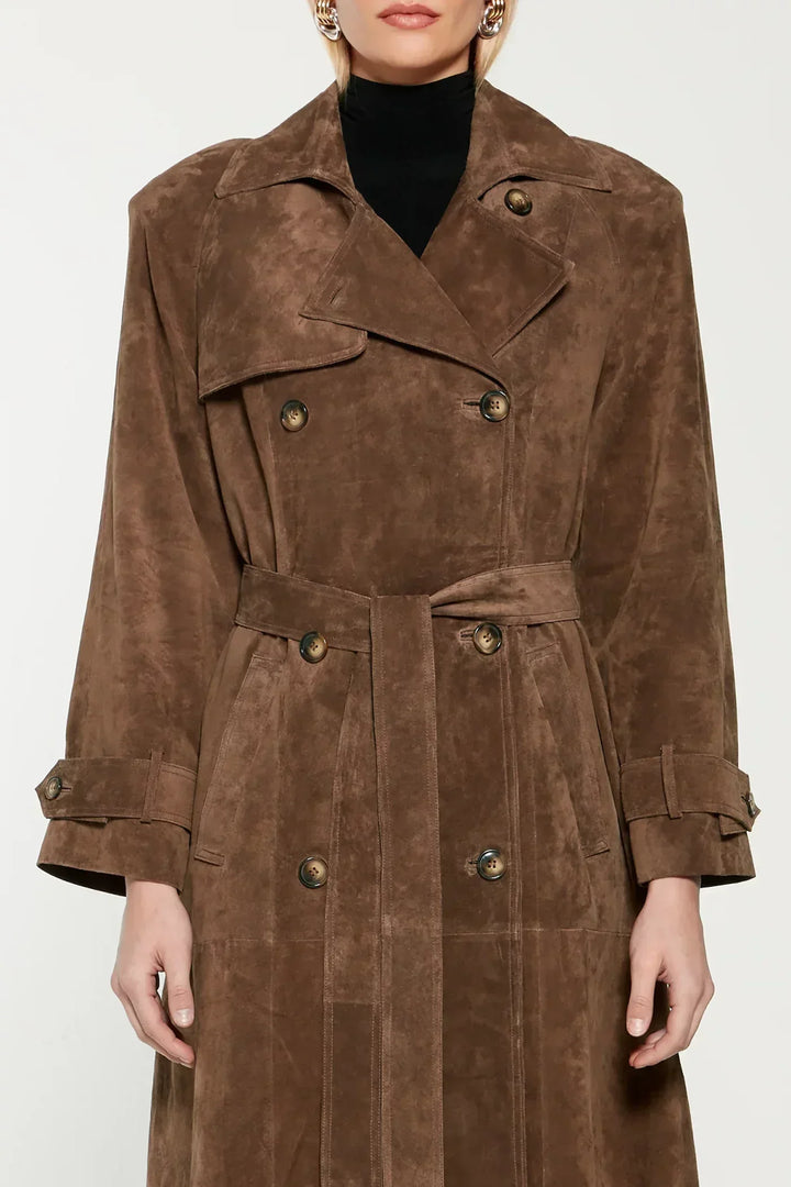 Classic Belted Trench Coat