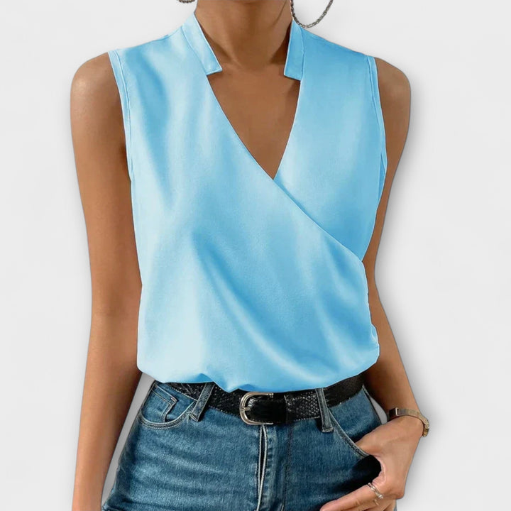 Elegant V-neck Top