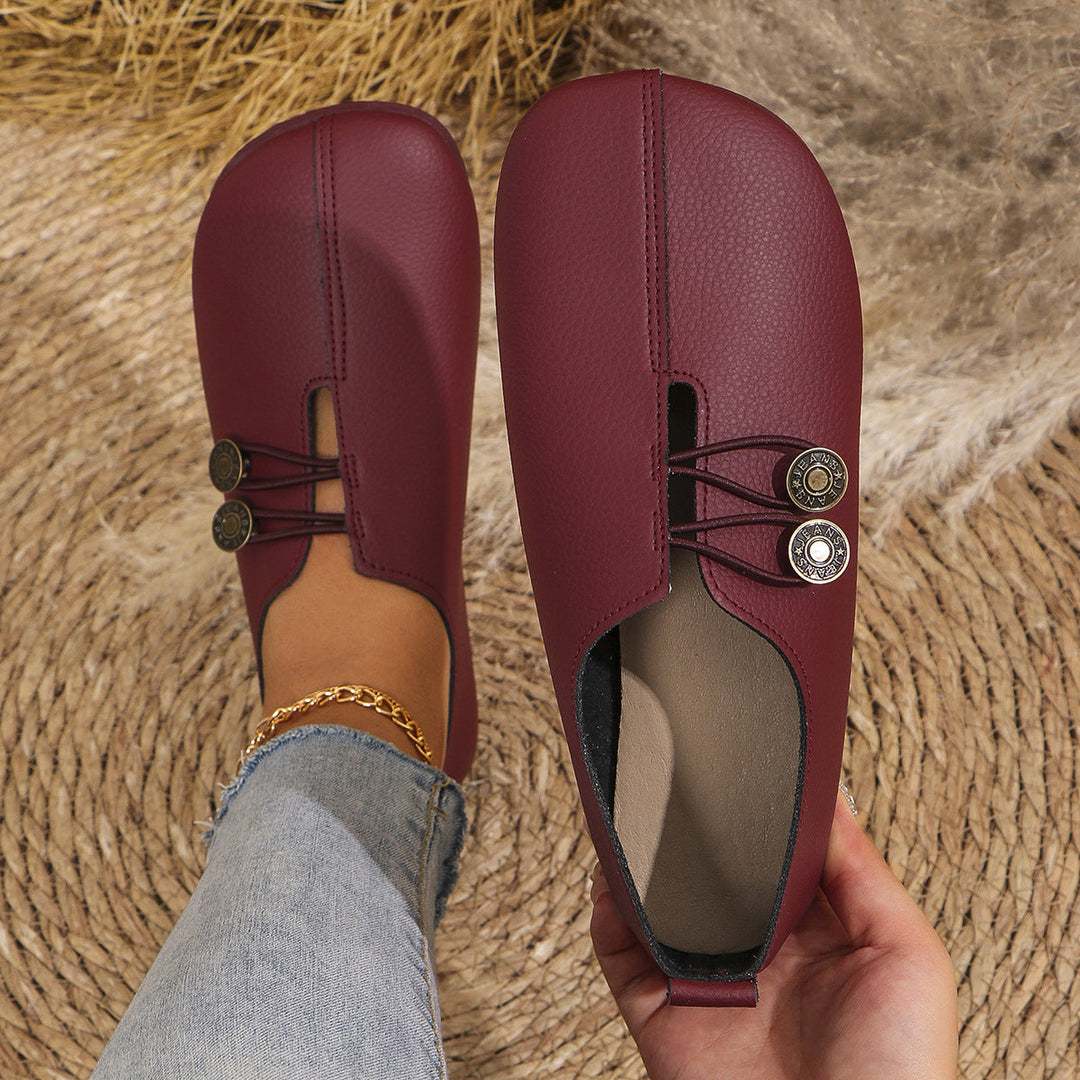 Breathable Slip-On Flats