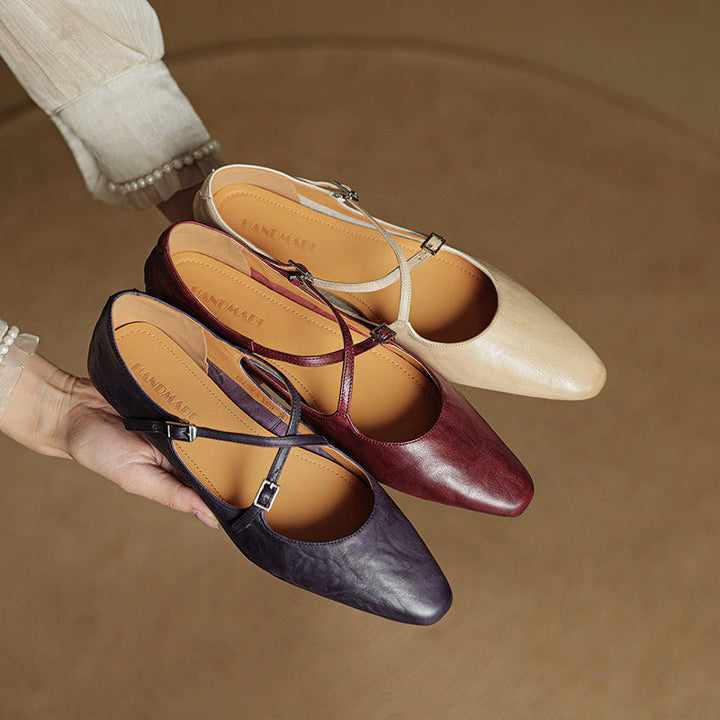 Elegant Leather Flats