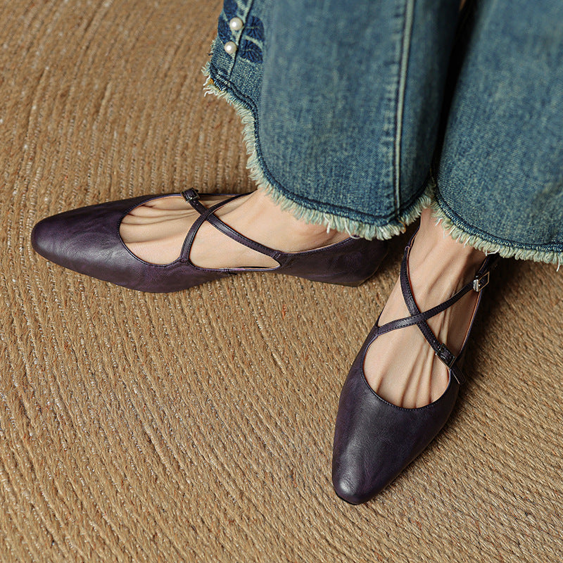 Elegant Leather Flats