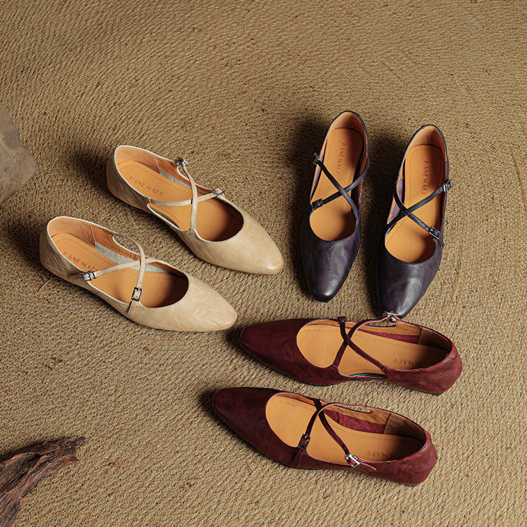 Elegant Leather Flats