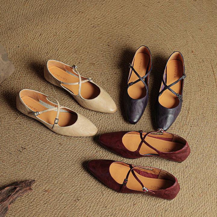 Elegant Leather Flats