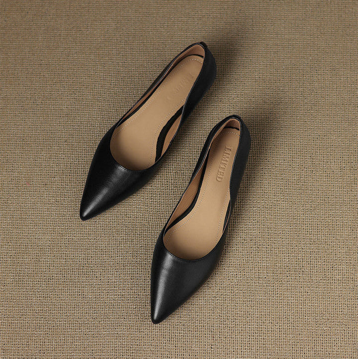 Genuine Leather Flats