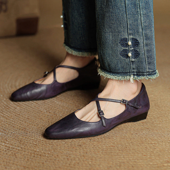 Elegant Leather Flats