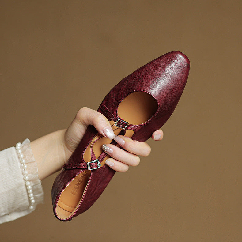 Elegant Leather Flats