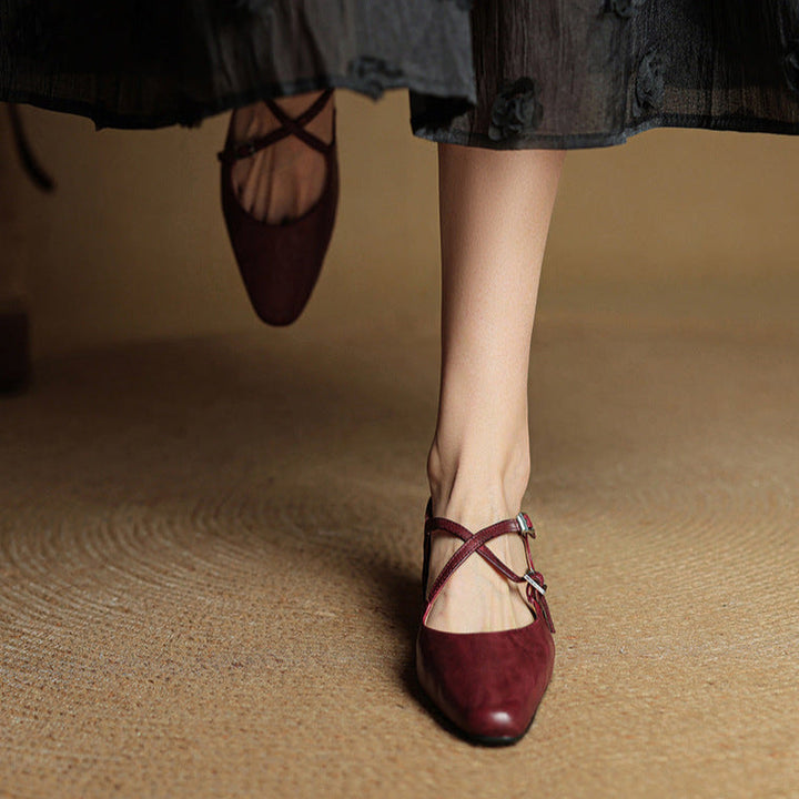 Elegant Leather Flats