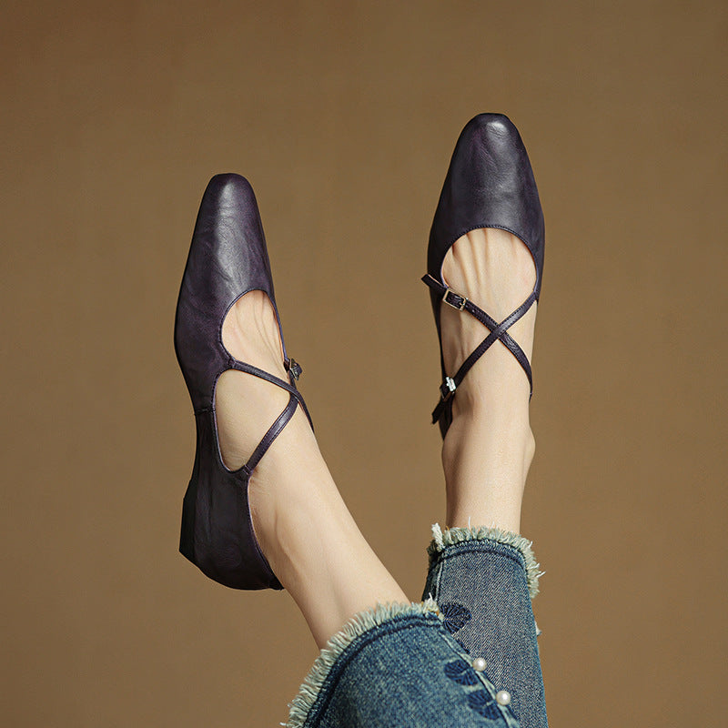 Elegant Leather Flats