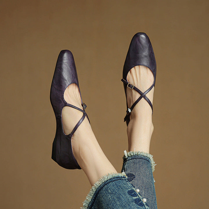 Elegant Leather Flats