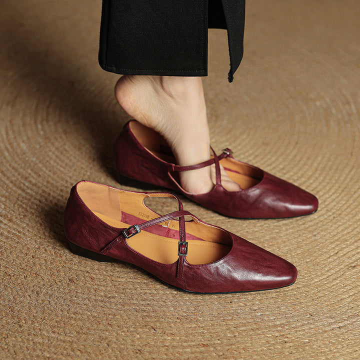Elegant Leather Flats