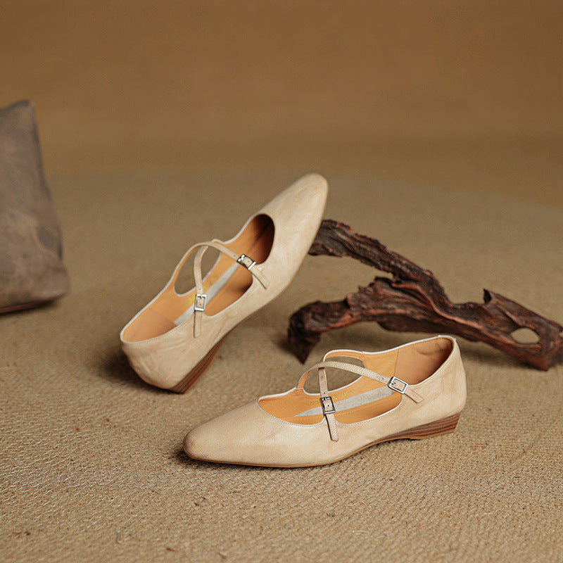 Elegant Leather Flats