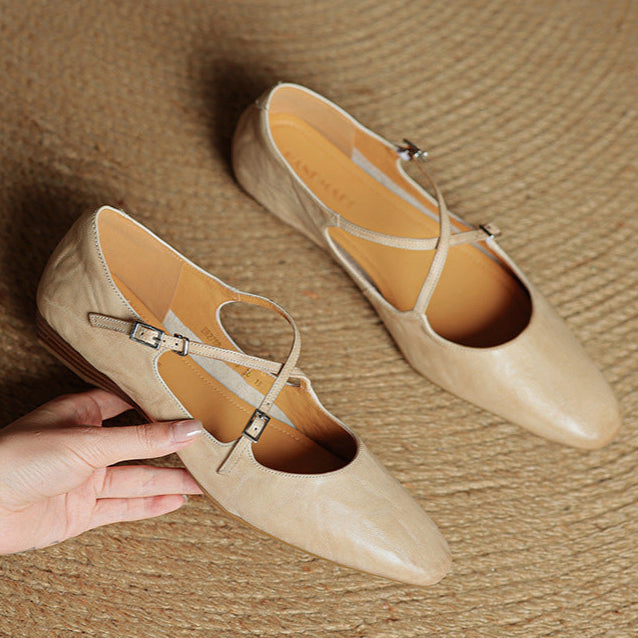 Elegant Leather Flats