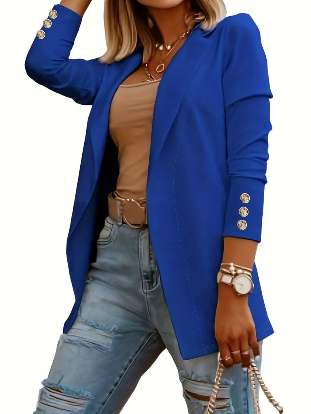Casual Long Sleeve Blazer