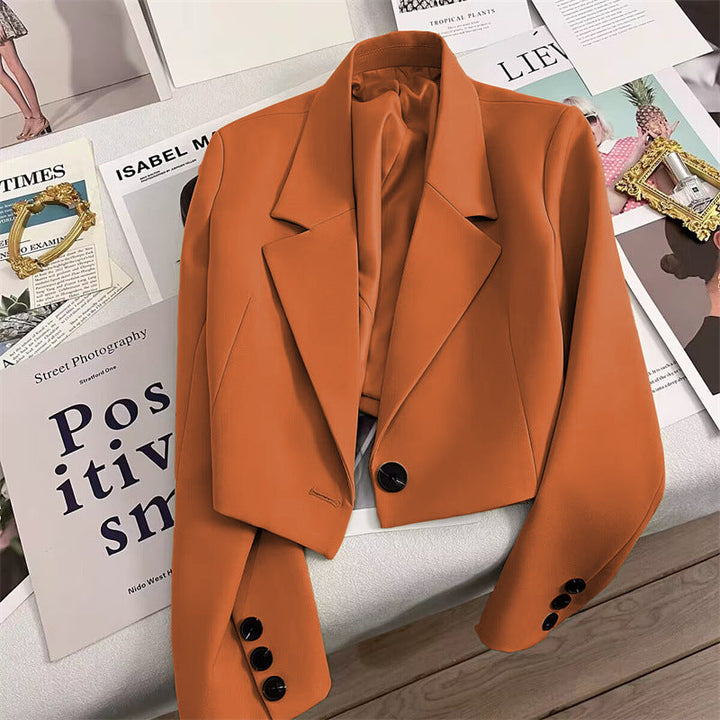 Sophisticated Cropped Blazer