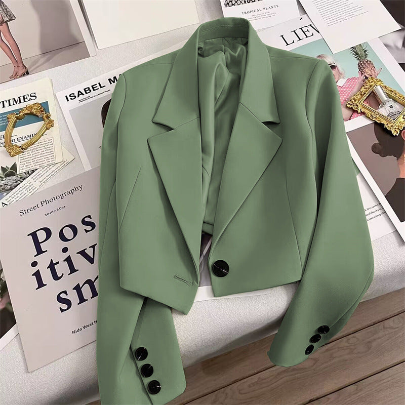 Sophisticated Cropped Blazer