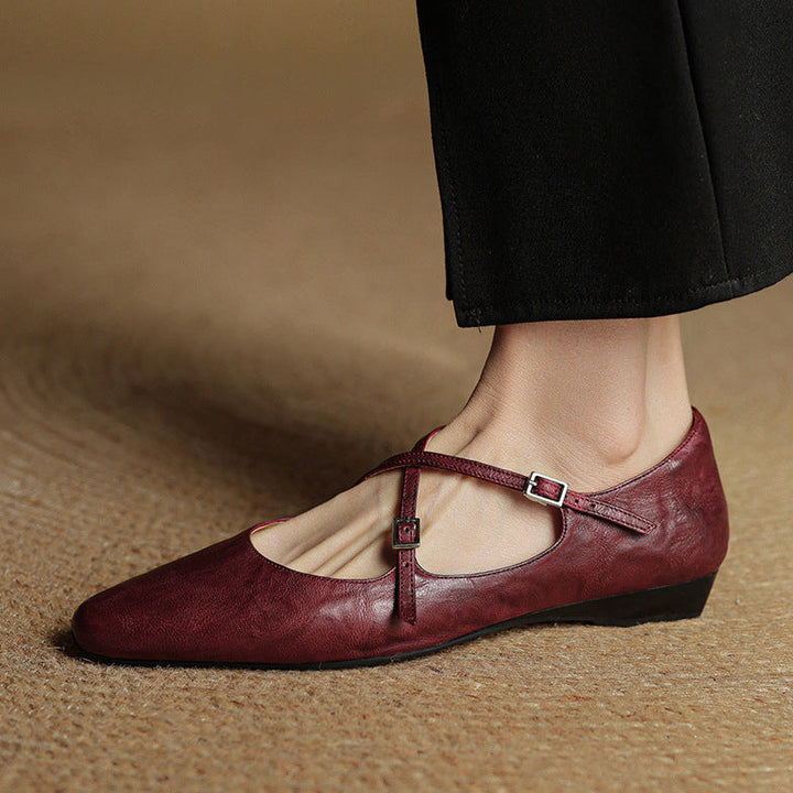 Elegant Leather Flats