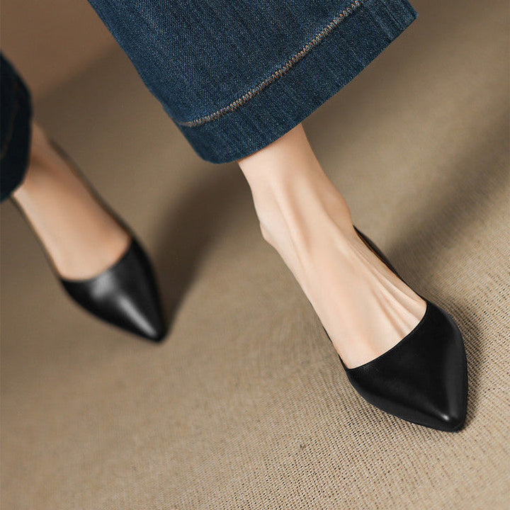 Genuine Leather Flats