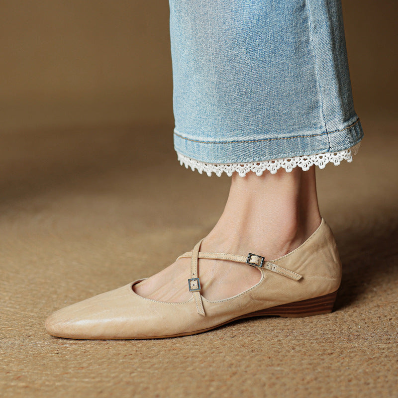Elegant Leather Flats