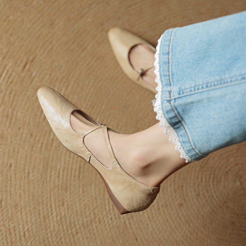 Elegant Leather Flats