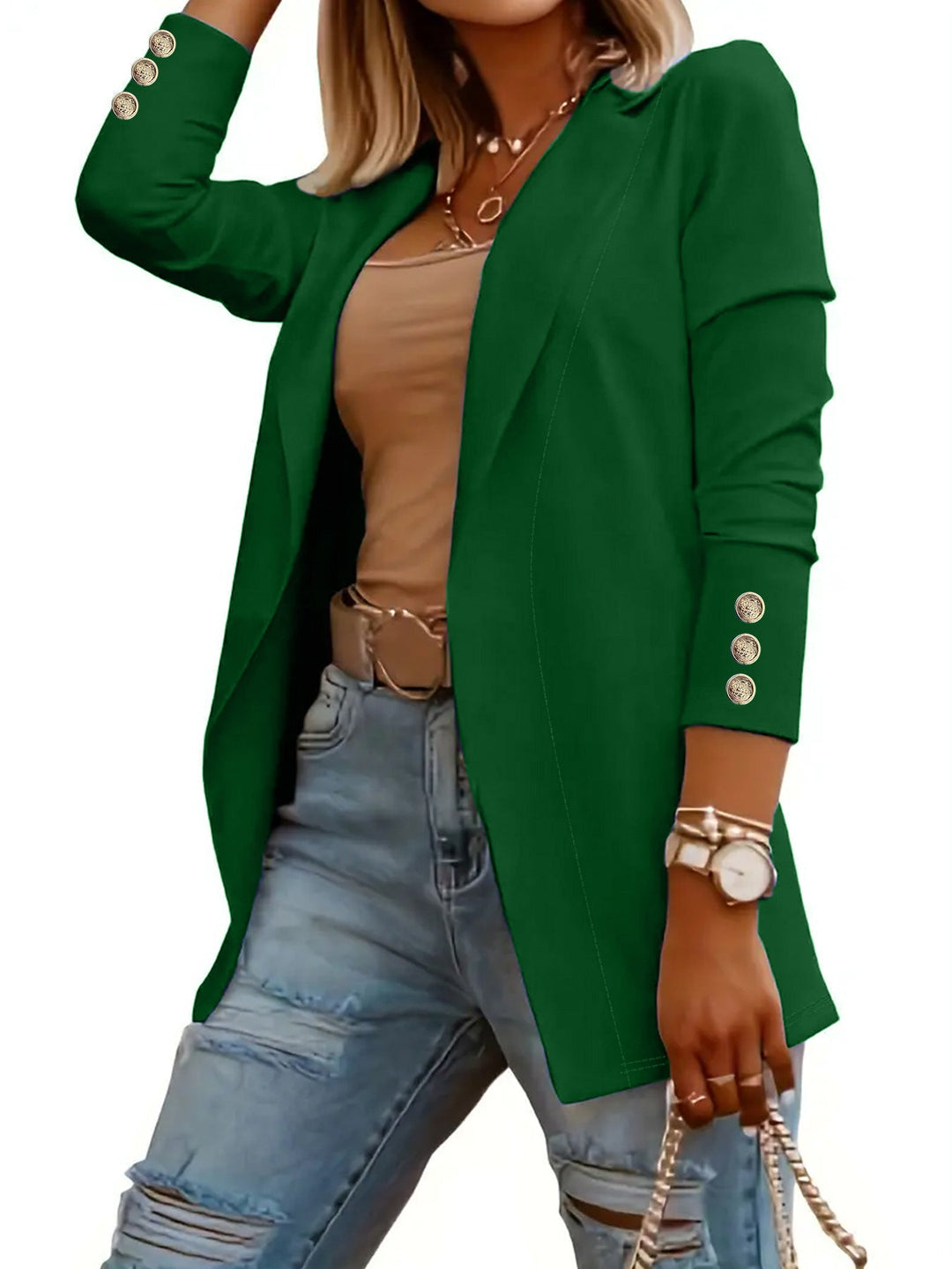 Casual Long Sleeve Blazer
