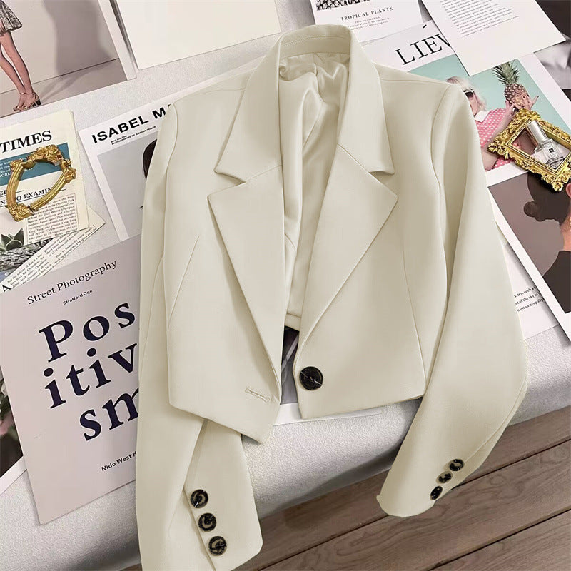 Sophisticated Cropped Blazer