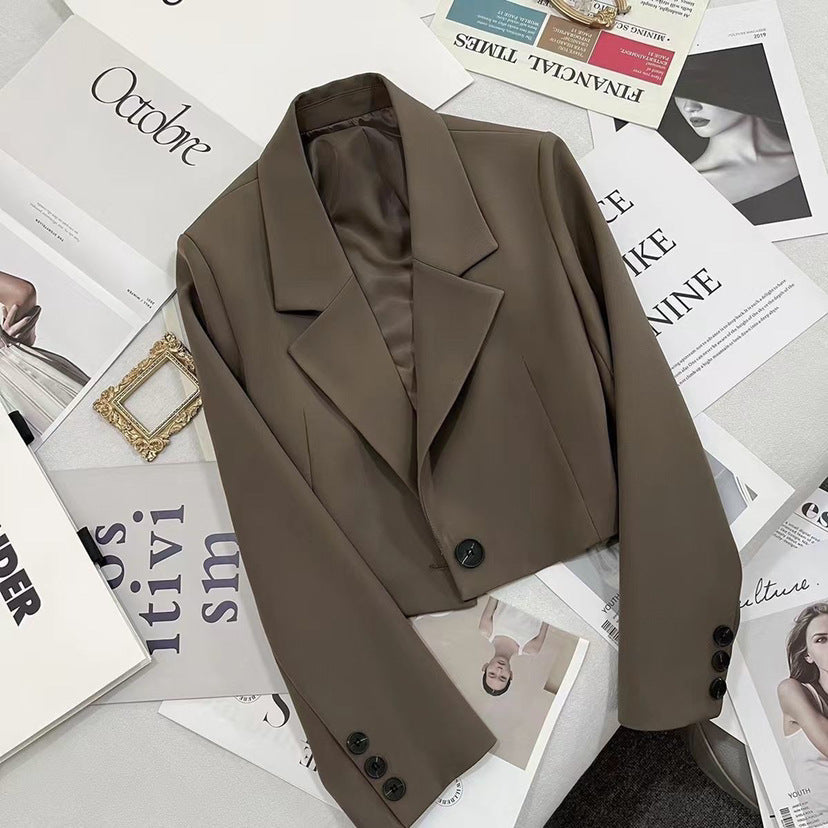 Sophisticated Cropped Blazer