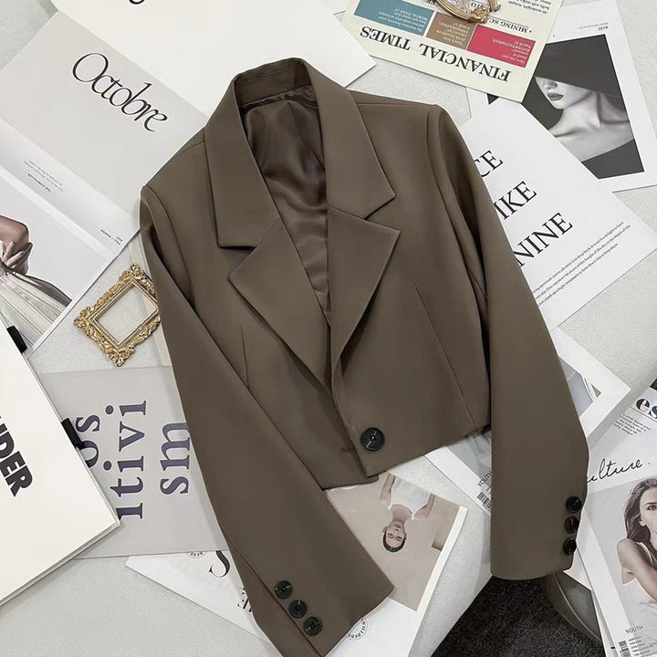 Sophisticated Cropped Blazer